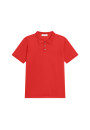 Short-sleeved polo shirt in Fil lumiere - Babar