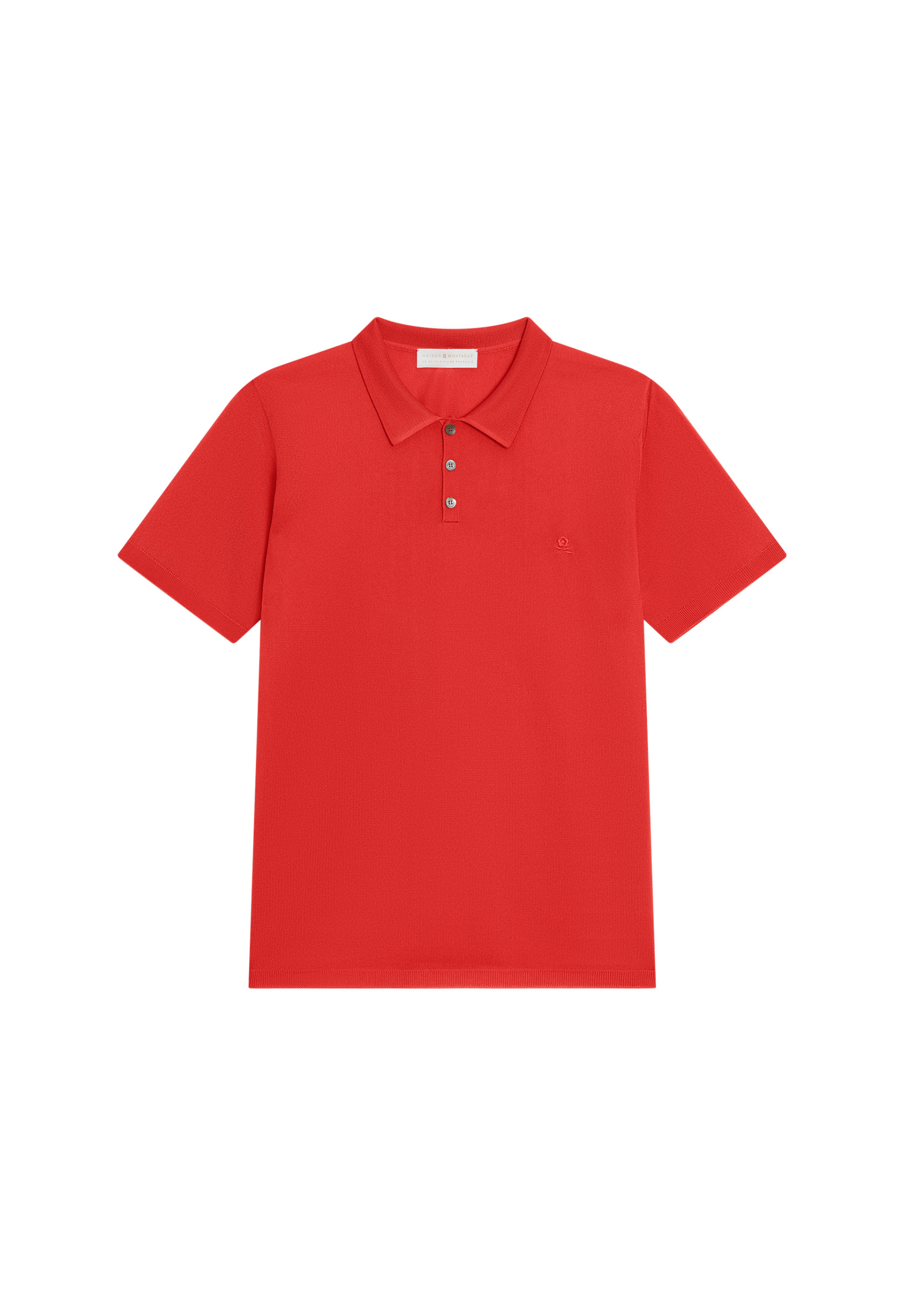 Short-sleeved polo shirt in Fil lumiere - Babar