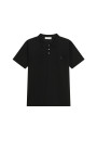Short-sleeved polo shirt in Fil lumiere - Babar