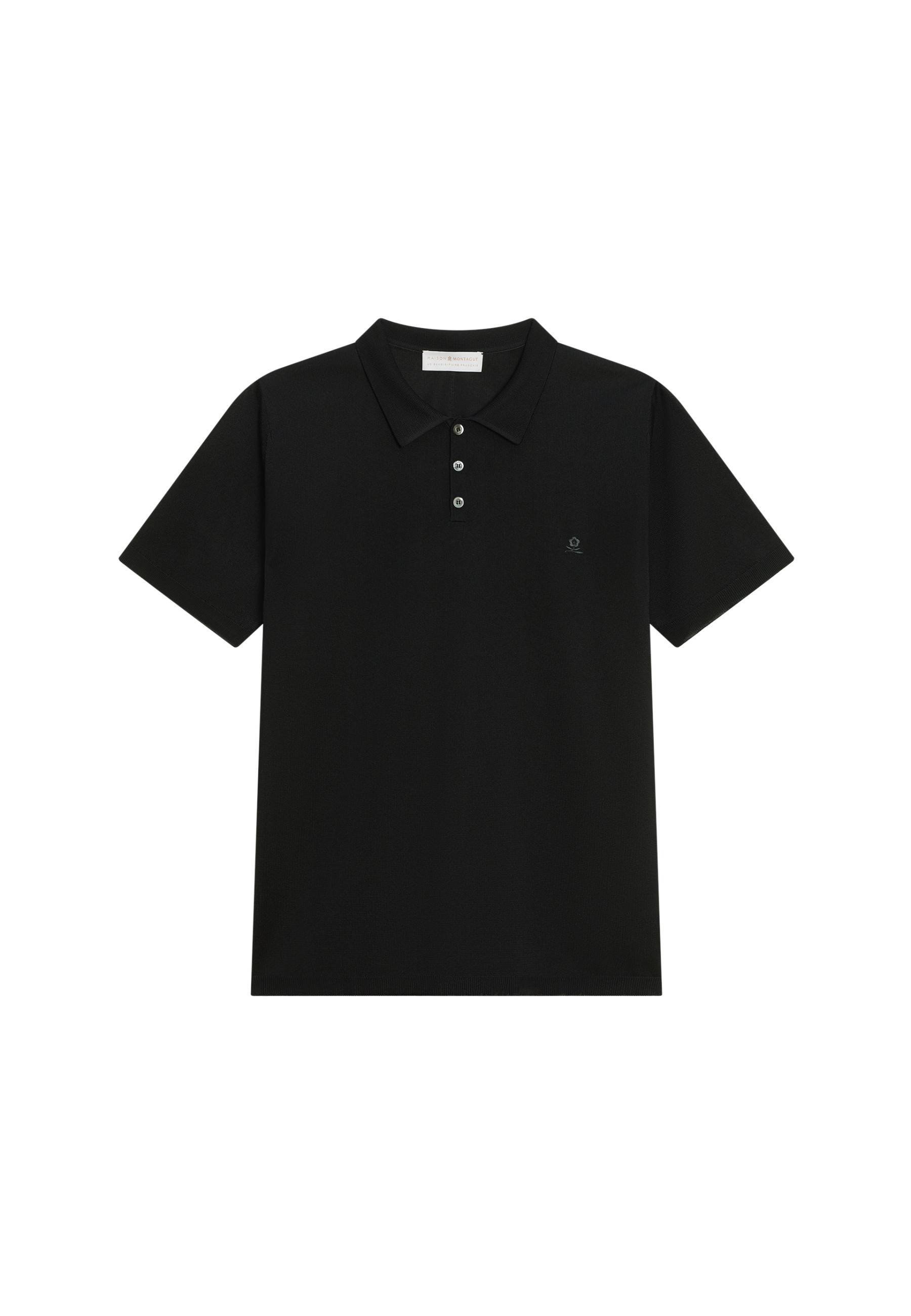 Short-sleeved polo shirt in Fil lumiere - Babar