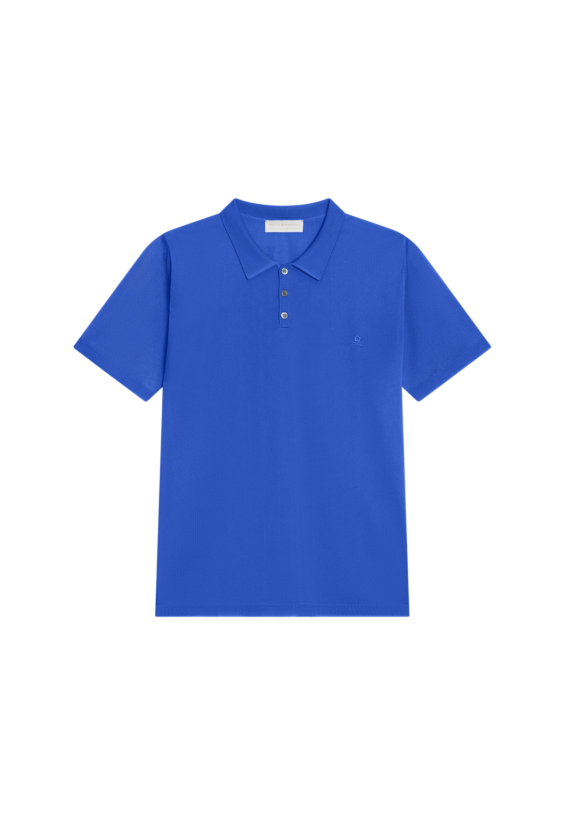 Short-sleeved polo shirt in Fil lumiere - Babar