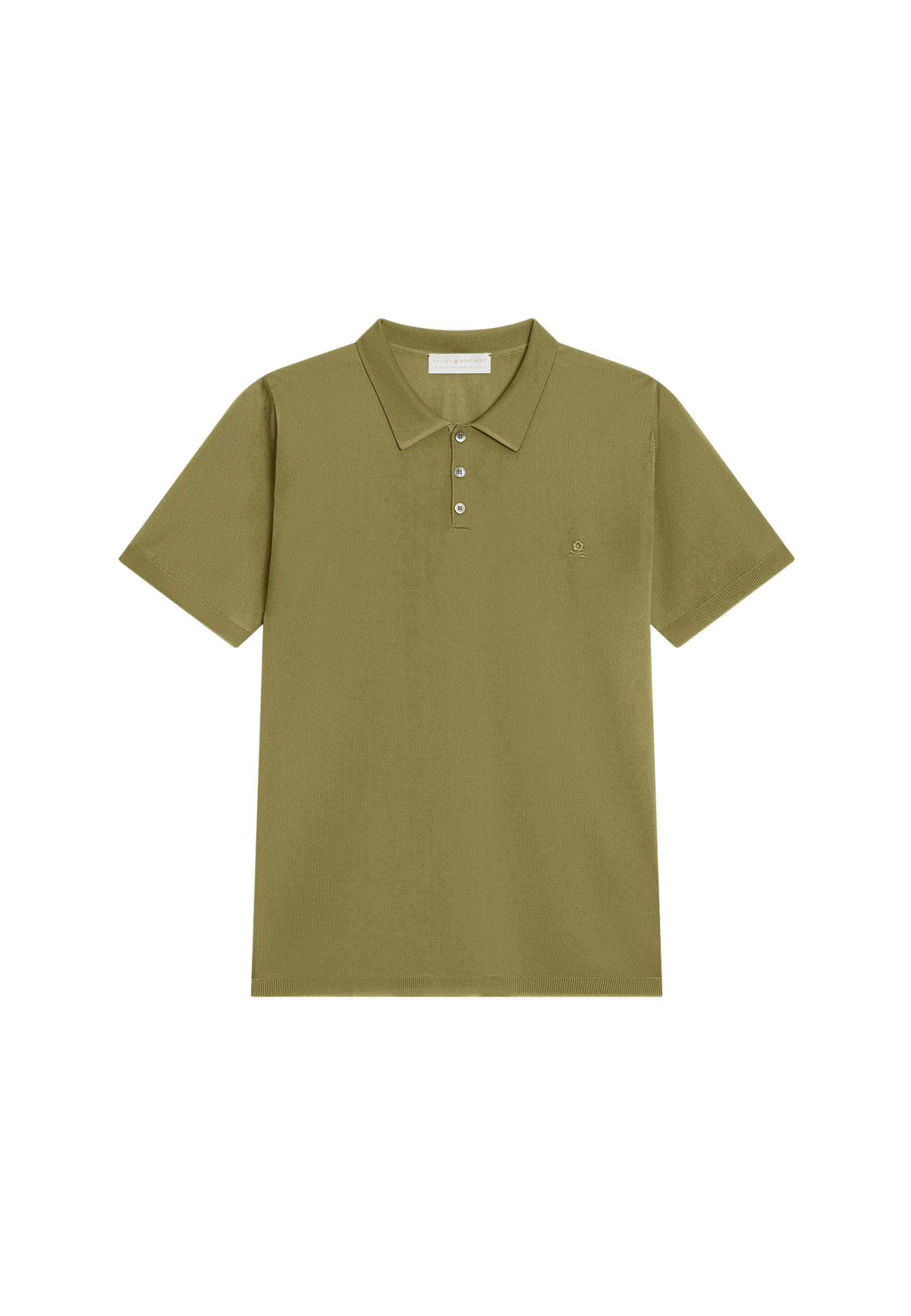 Short-sleeved polo shirt in Fil lumiere - Babar
