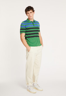 Fil Lumière striped polo shirt - Frederico