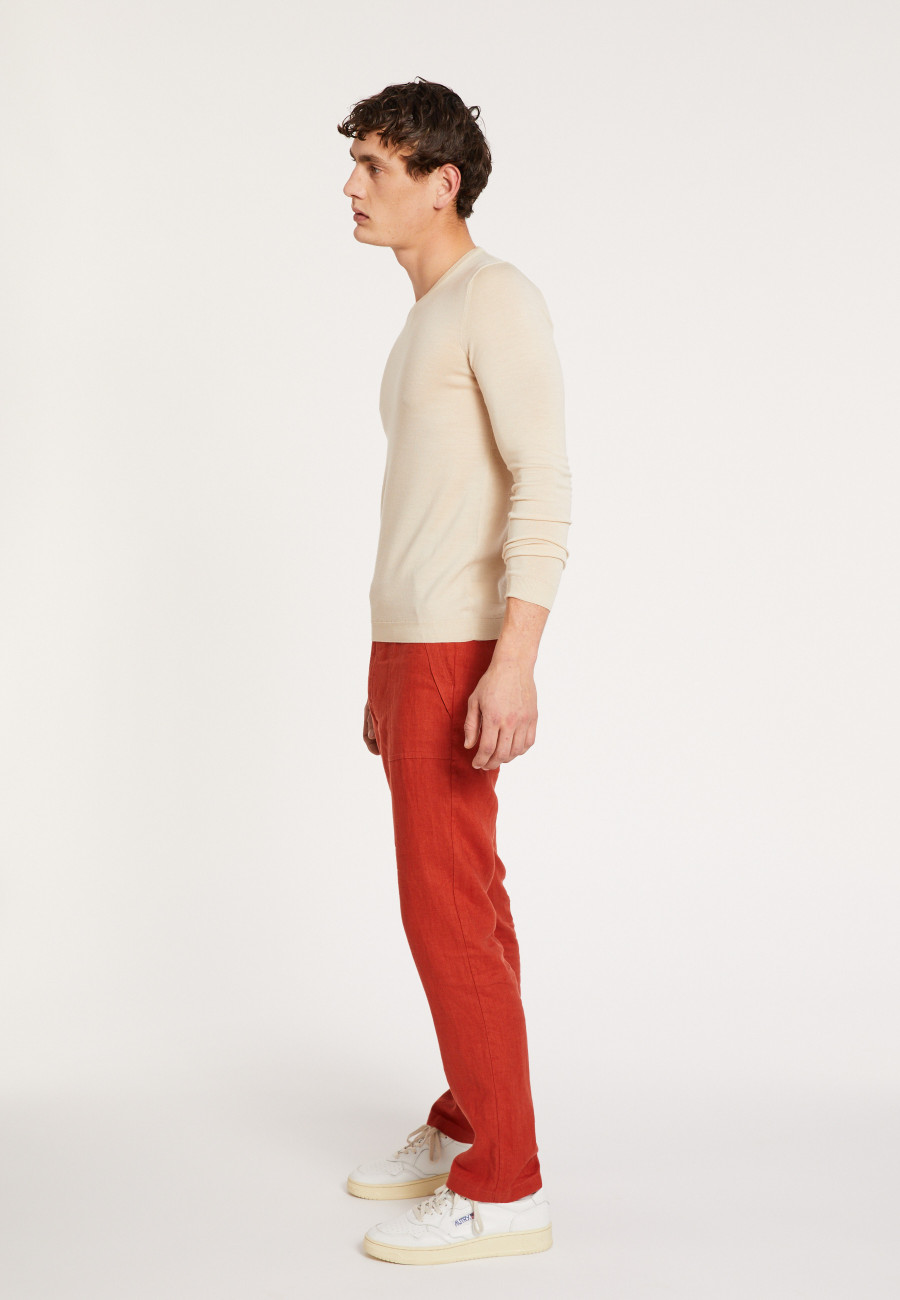 Merino Wool Crewneck Sweater - Eddie