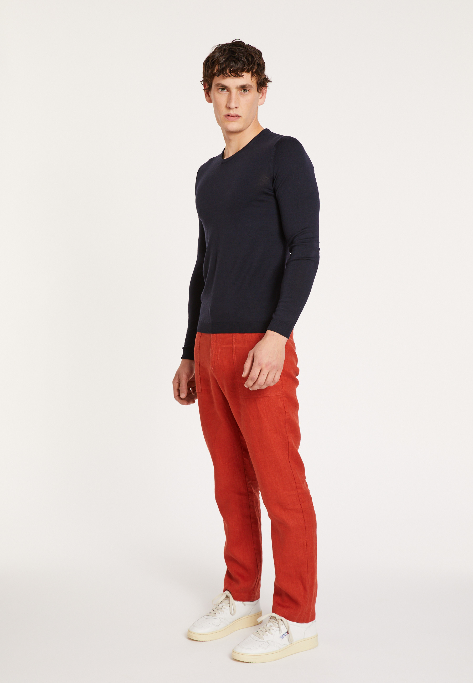 Pull col rond en 100% laine mérinos - Bardem