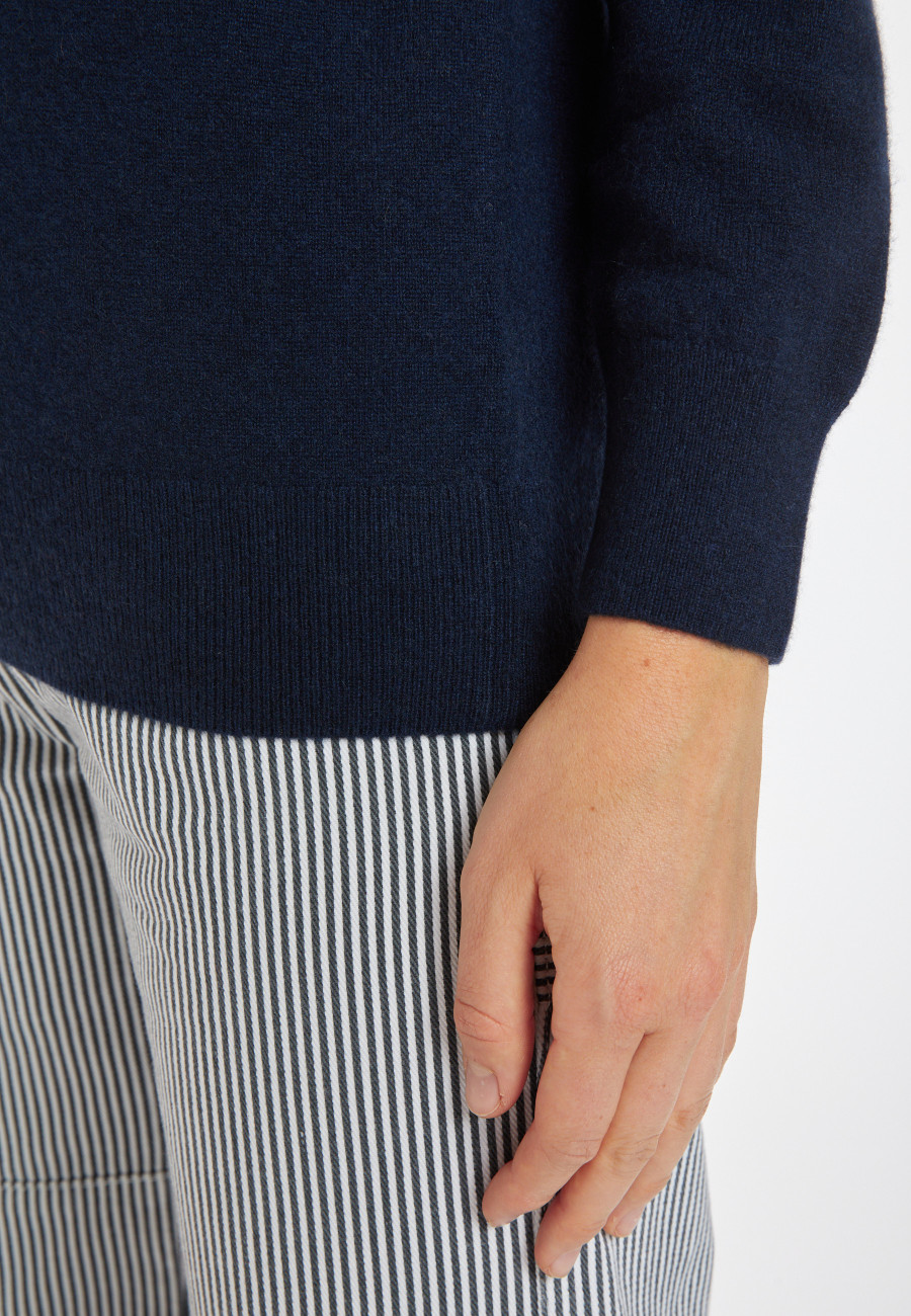 Suéter de cashmere com decote em V - Abel