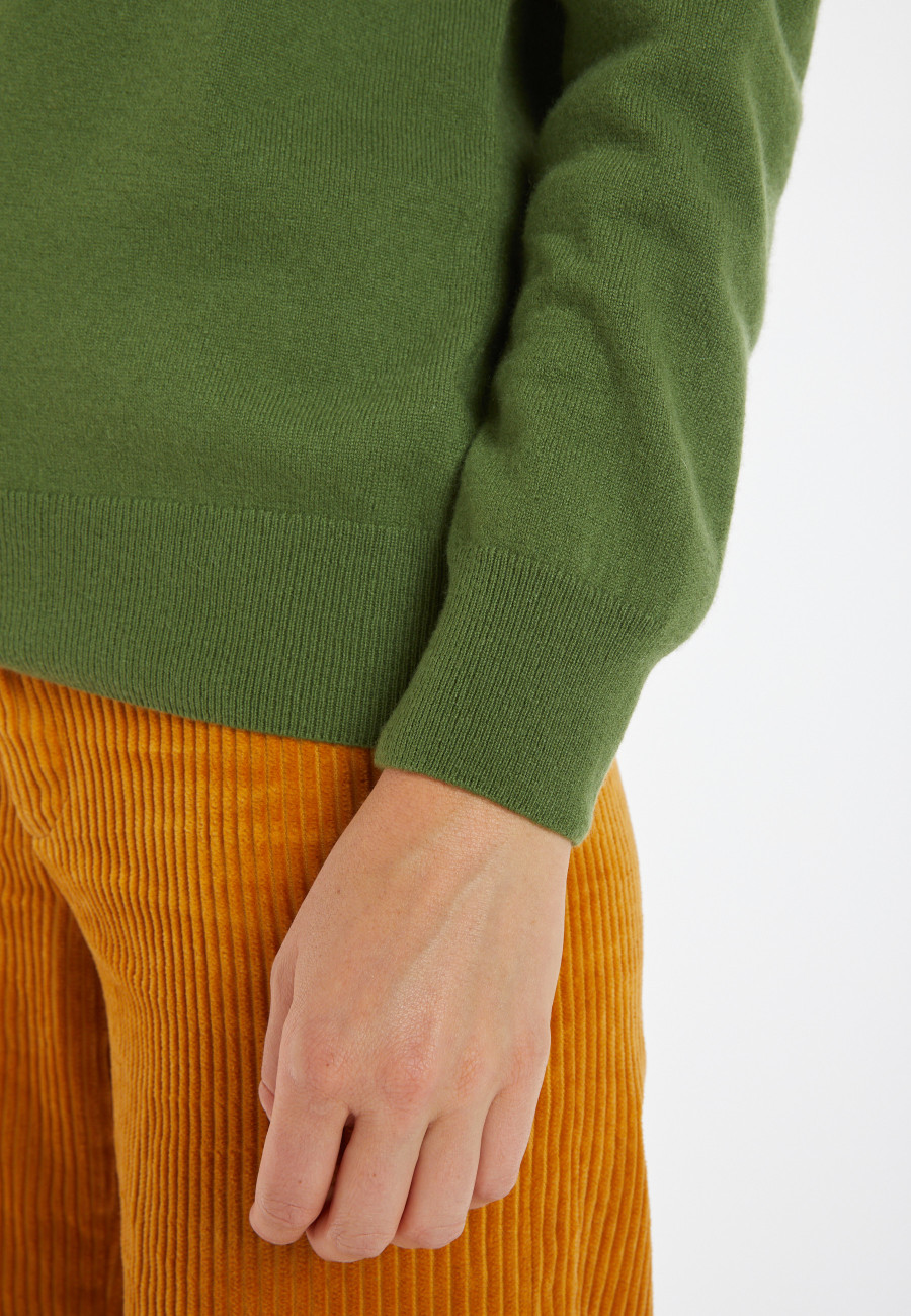 Suéter de cashmere com decote em V - Abel