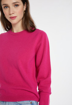 Pull col rond en cachemire - Abeline 8292
