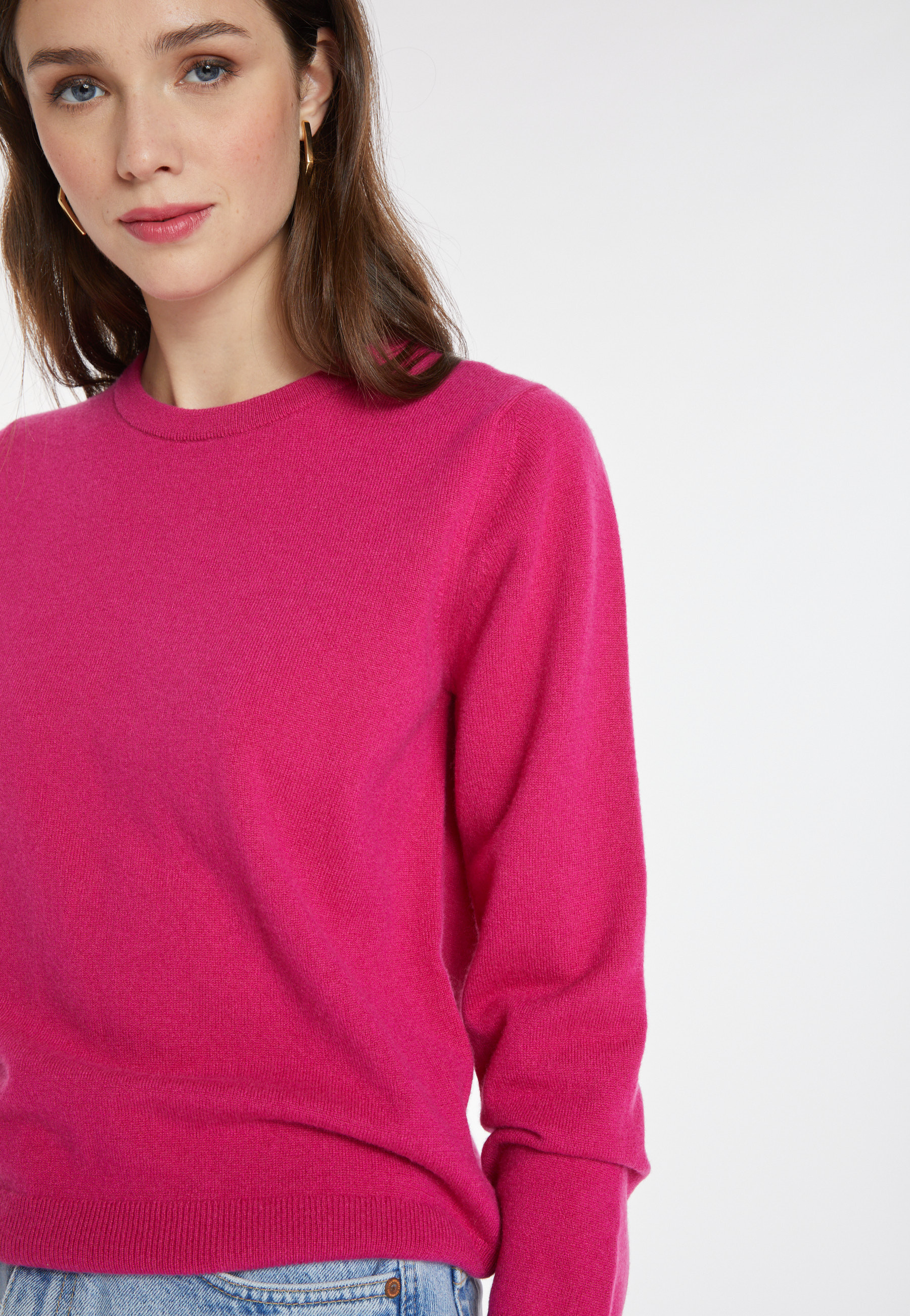 Cashmere round neck sweater - Abeline