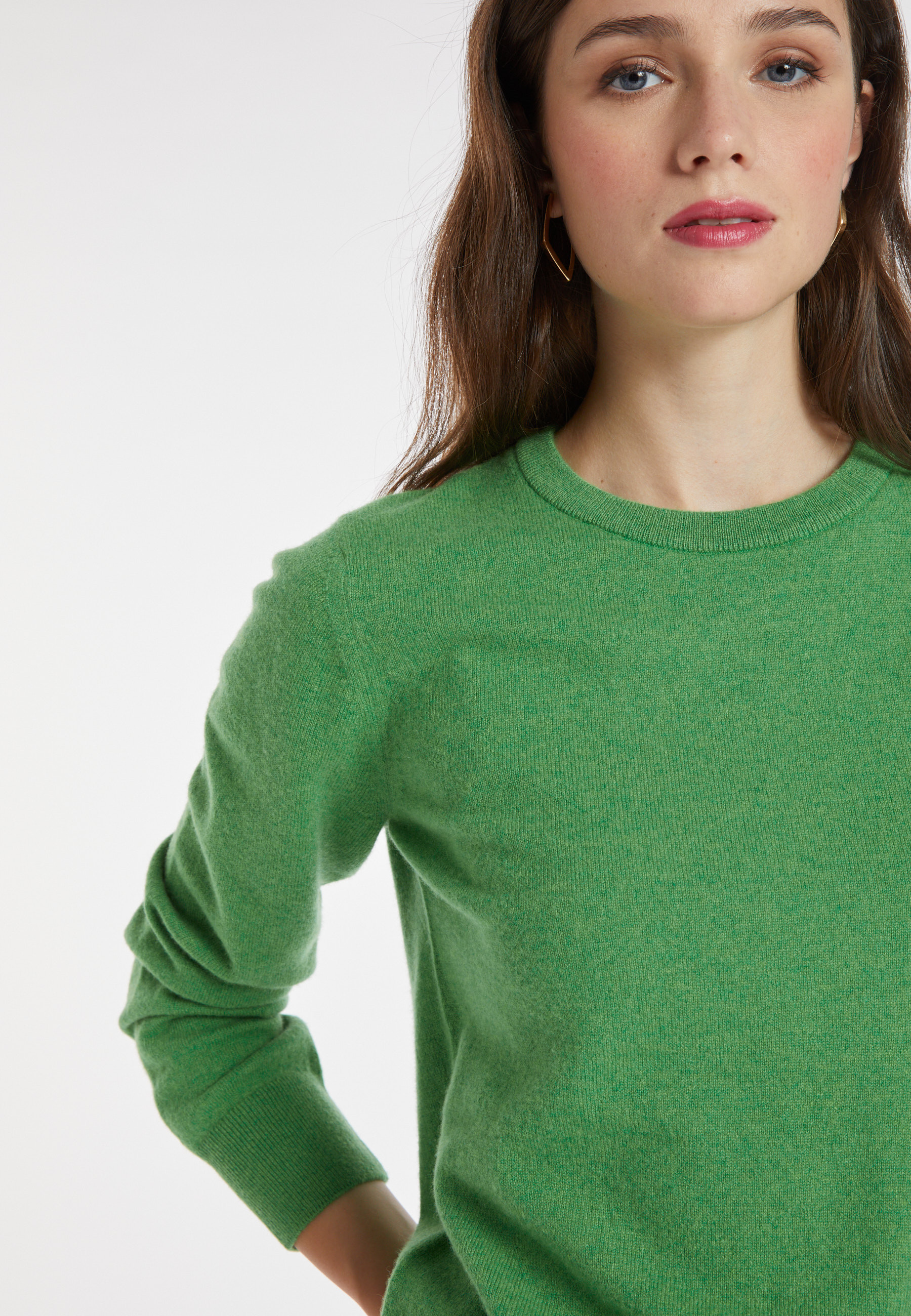 Cashmere round neck sweater - Abeline