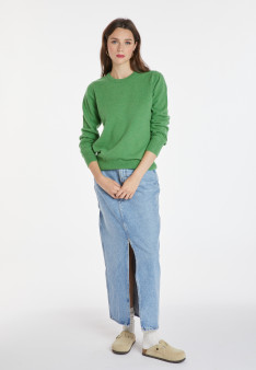Cashmere round neck sweater - Abeline