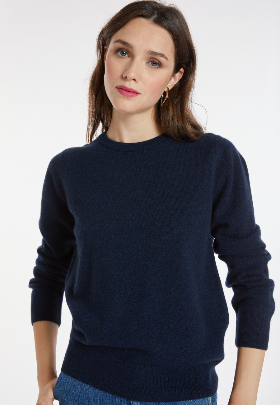 Cashmere round neck sweater - Abeline