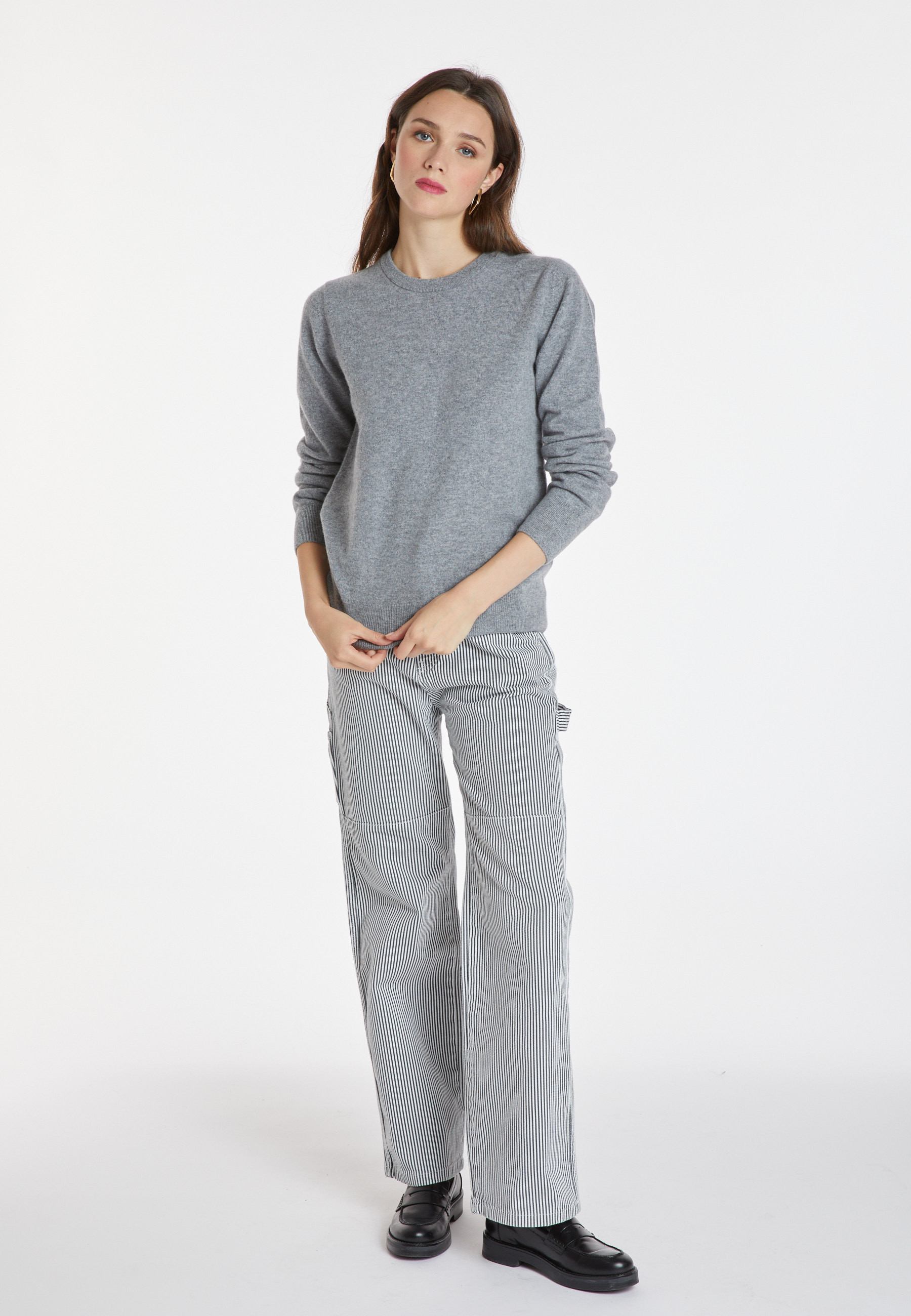 Cashmere round neck sweater - Abeline