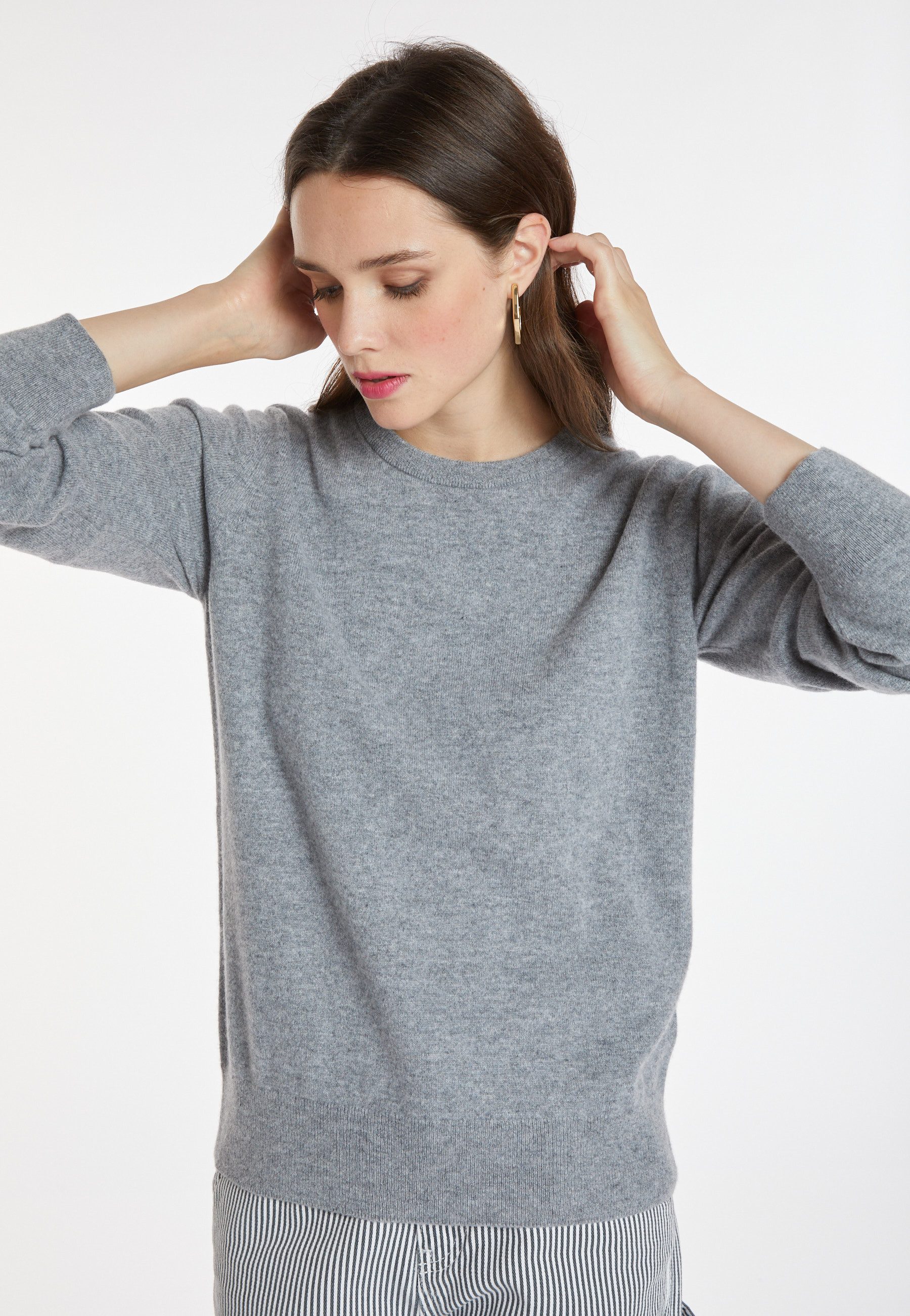 Cashmere round neck sweater - Abeline