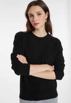 Cashmere round neck sweater - Abeline