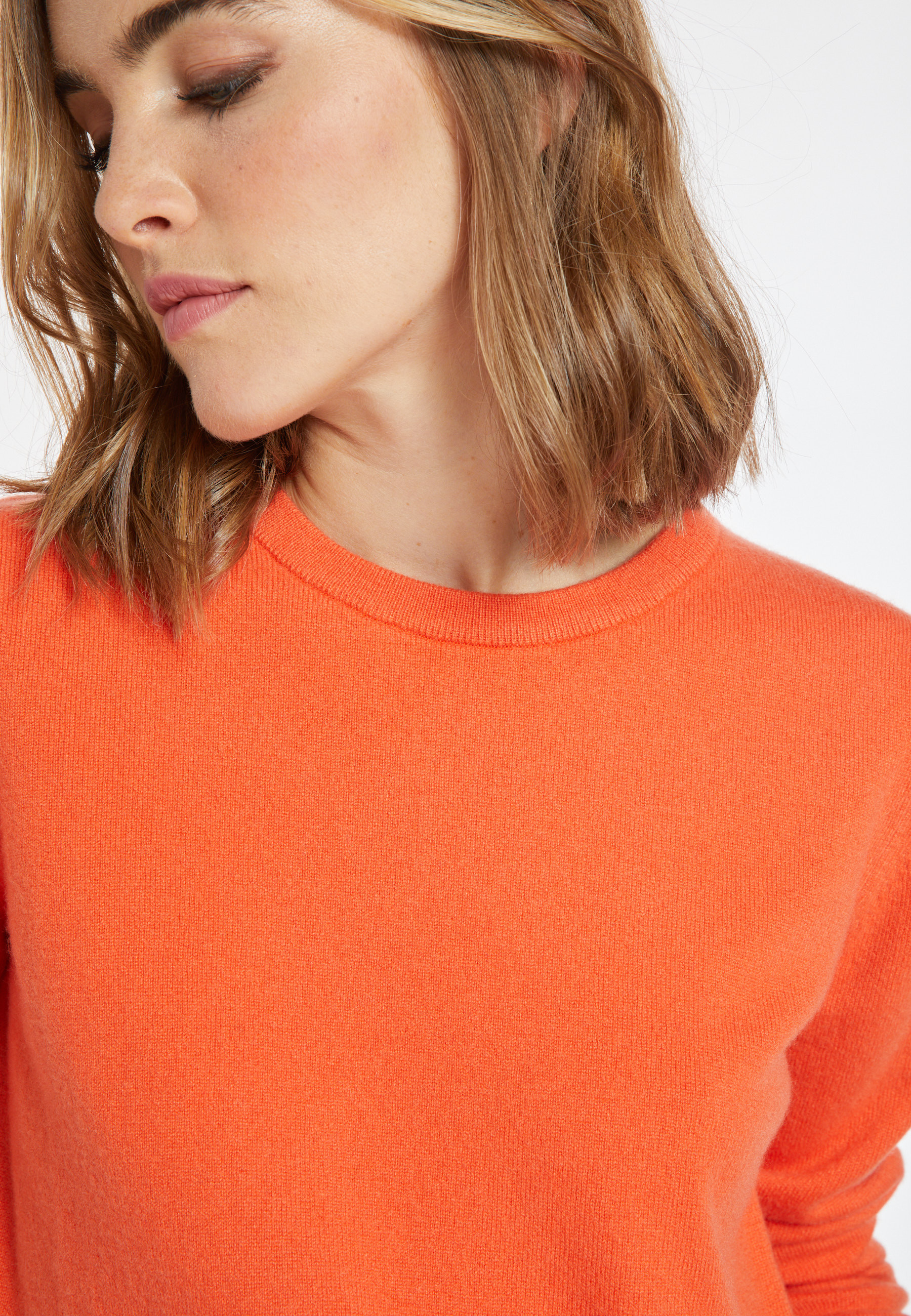 Cashmere round neck sweater - Abeline