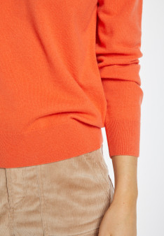 Pull col rond en cachemire - Abeline 8270