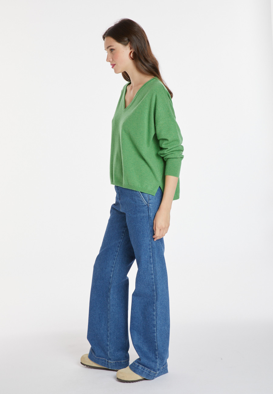 Suéter curto Cashmere - Alex