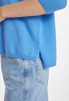 Pull court en cachemire - Alex 8242