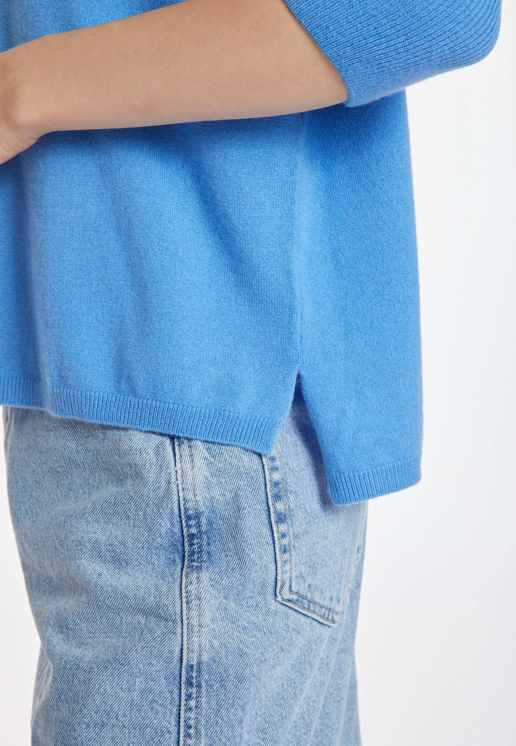 Pull court en cachemire - Alex 8242