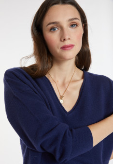 Short cashmere sweater - Alex