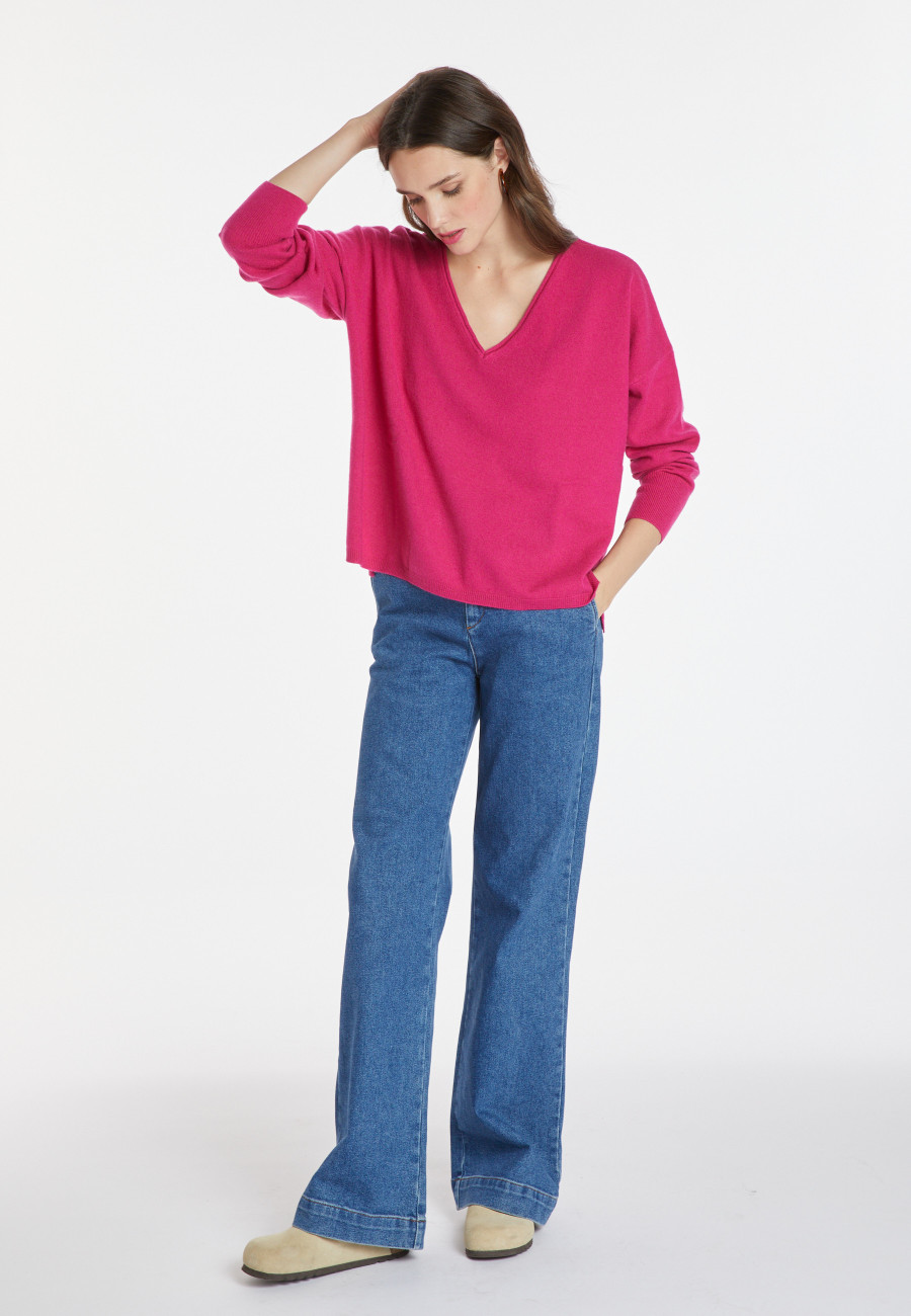 Suéter curto Cashmere - Alex