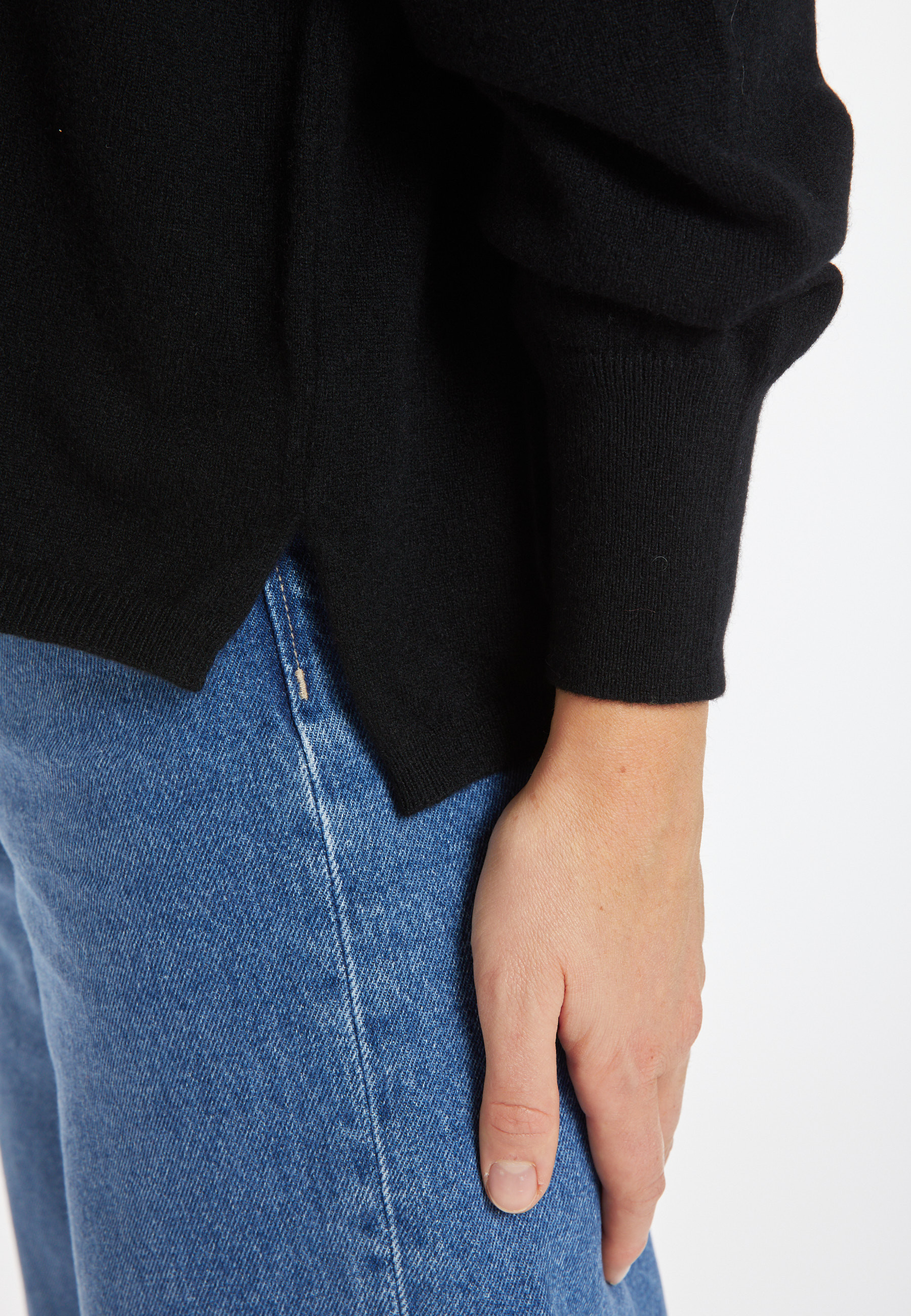 Short cashmere sweater - Alex