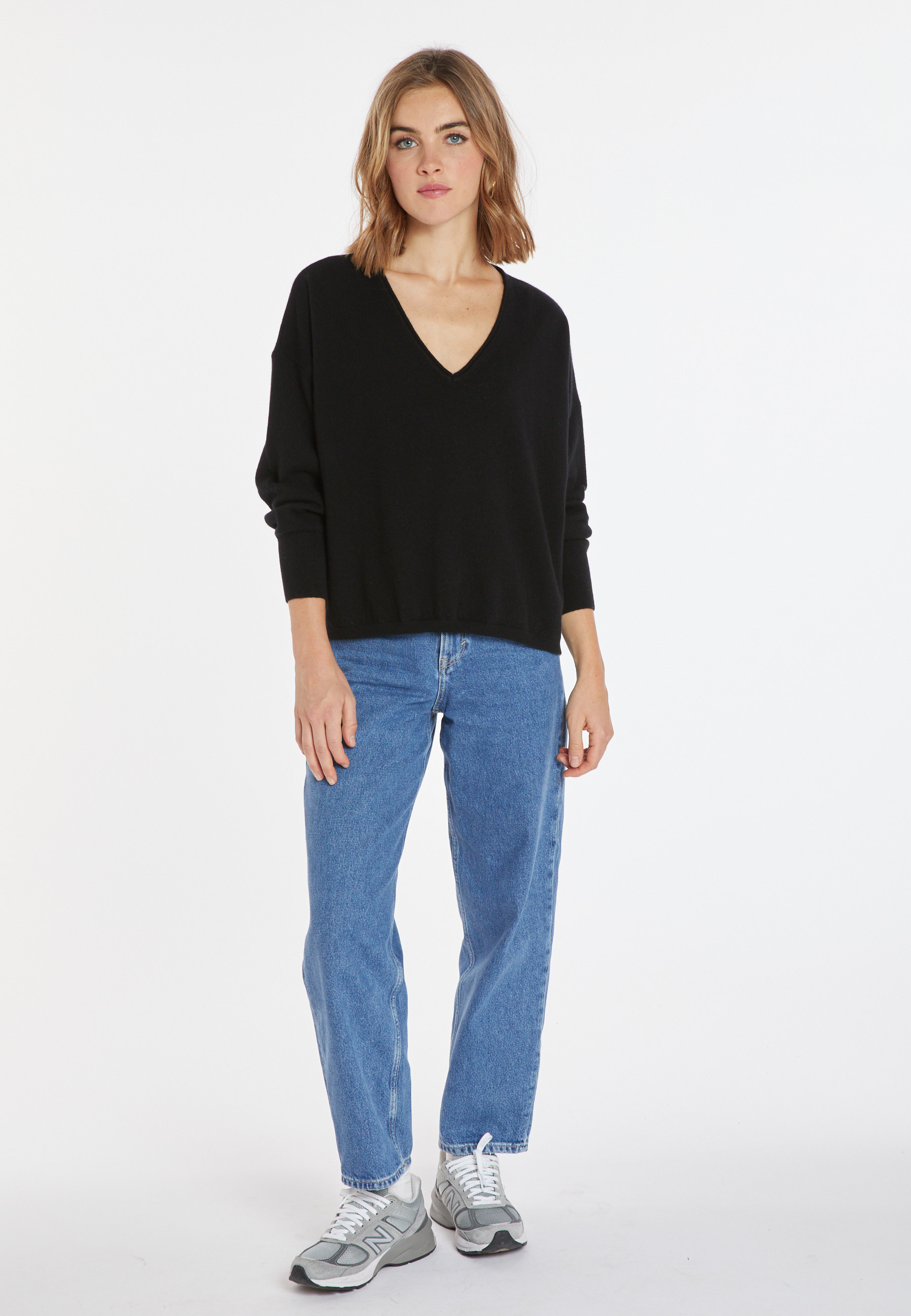 Pull court en cachemire - Alex 8210