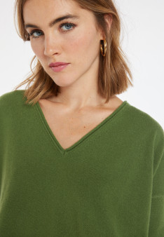 Short cashmere sweater - Alex