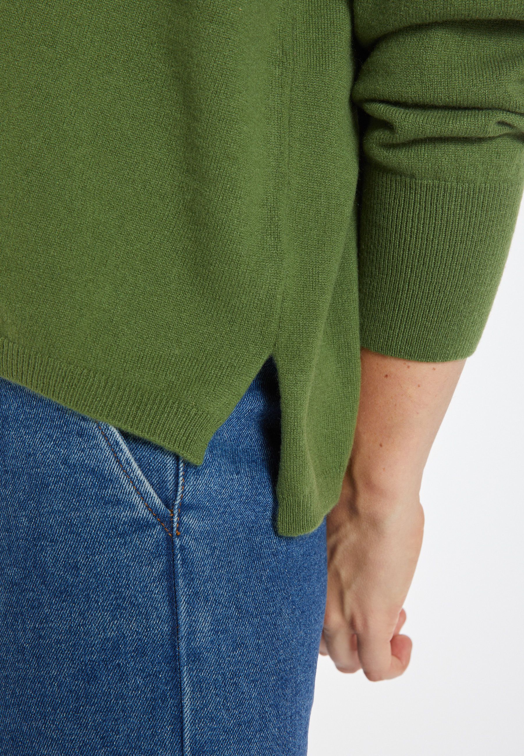 Short cashmere sweater - Alex