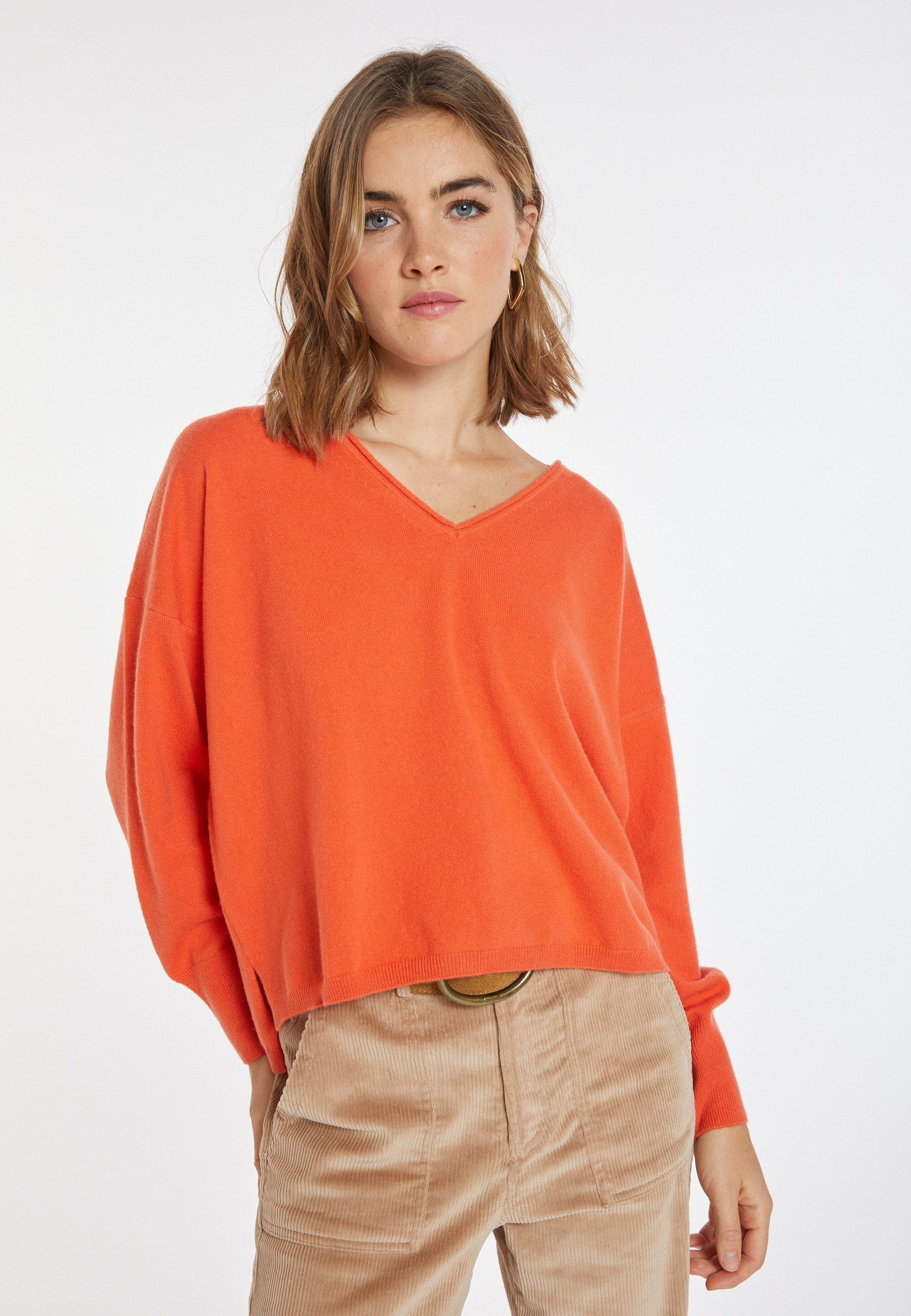 Pull court en cachemire - Alex 8270