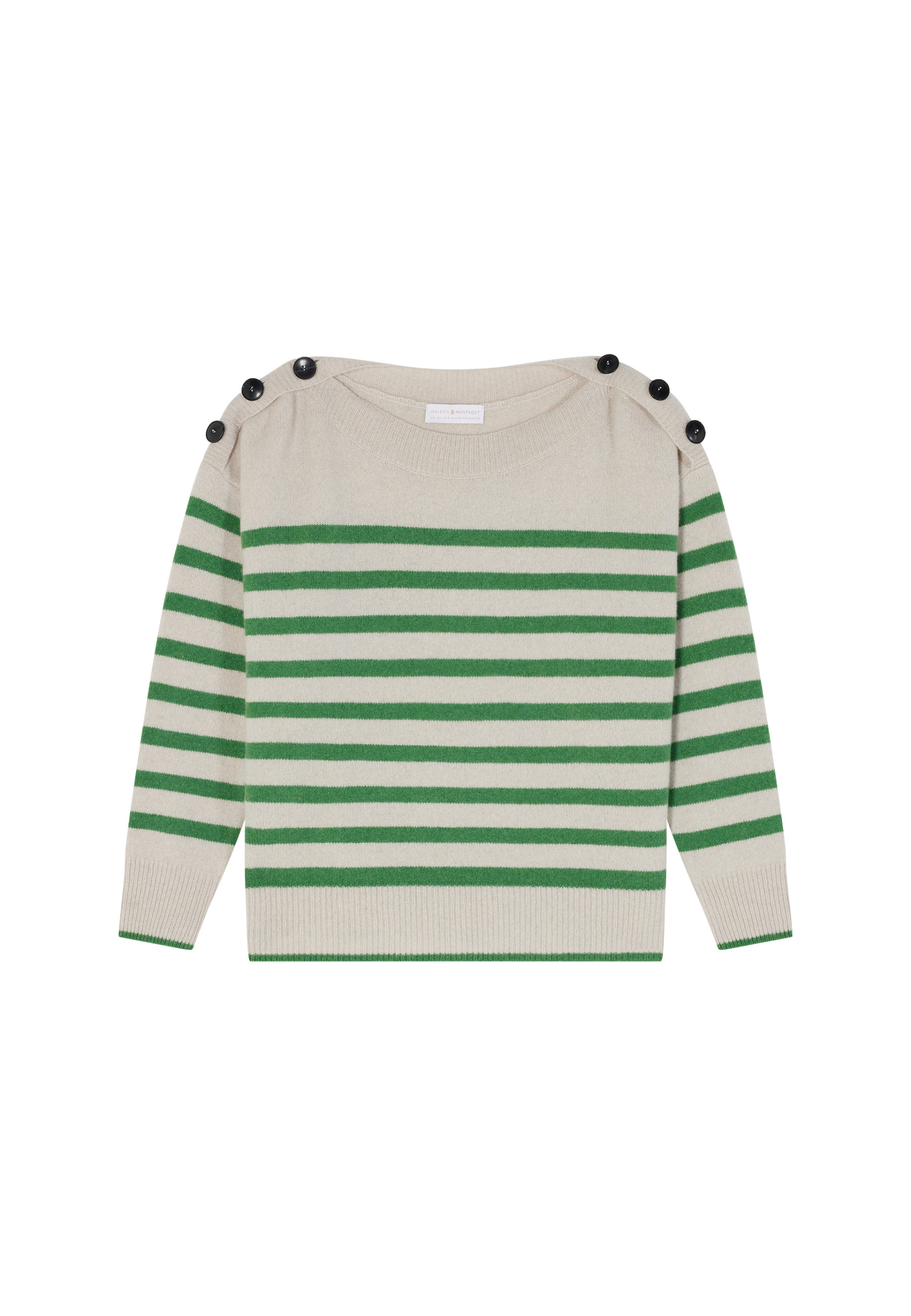 Cashmere and wool sailor sweater - Carice