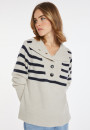 Cashmere and wool button-down sweater - Carmella