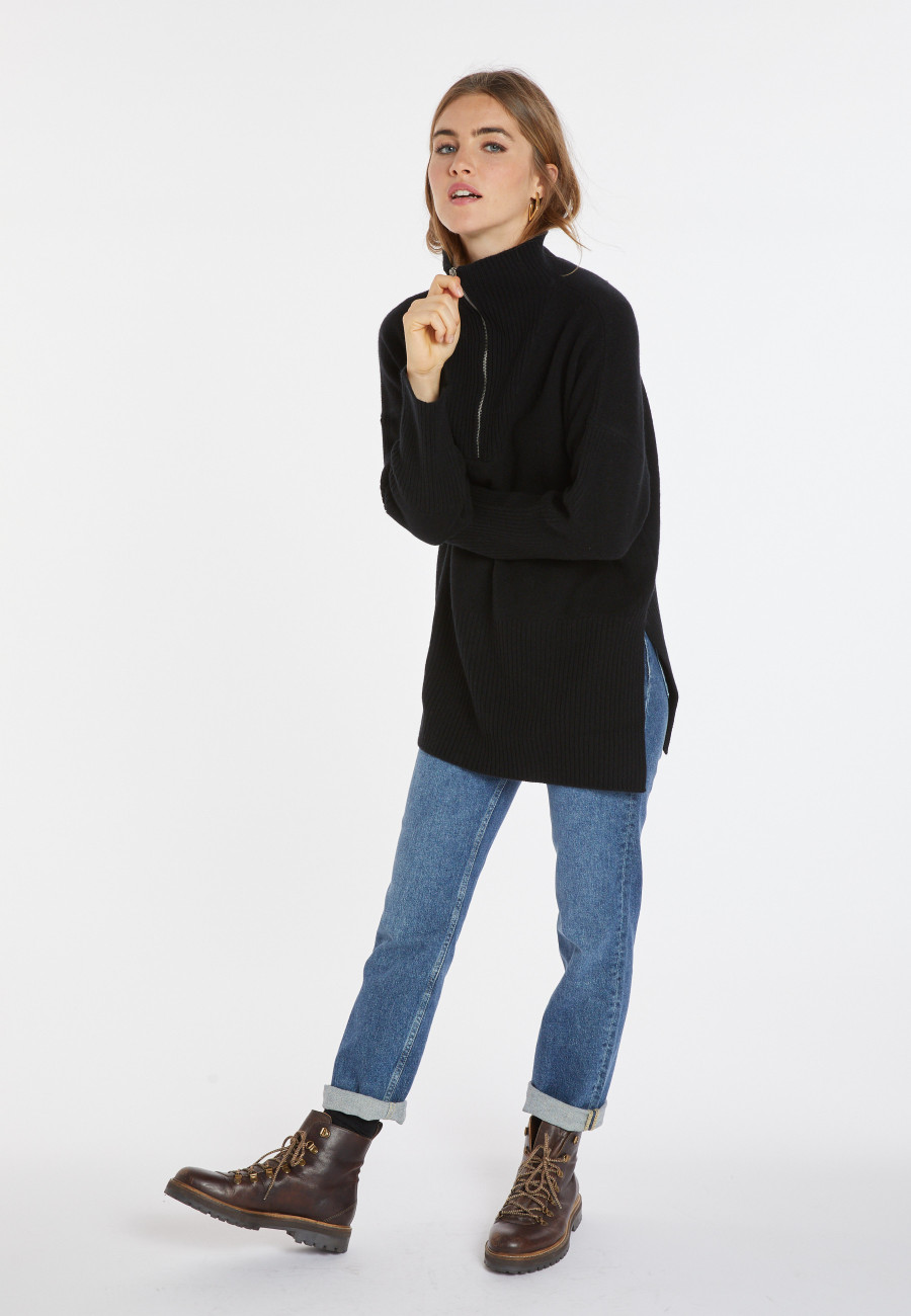 Suéter de cashmere e lã - Charlotte