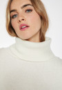 Loose-fitting turtleneck sweater in wool and cashmere - Clara