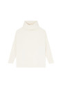 Pull ample col roulé en laine et cachemire - Clara 8201