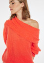 Mohair bardot sweater - Caelie