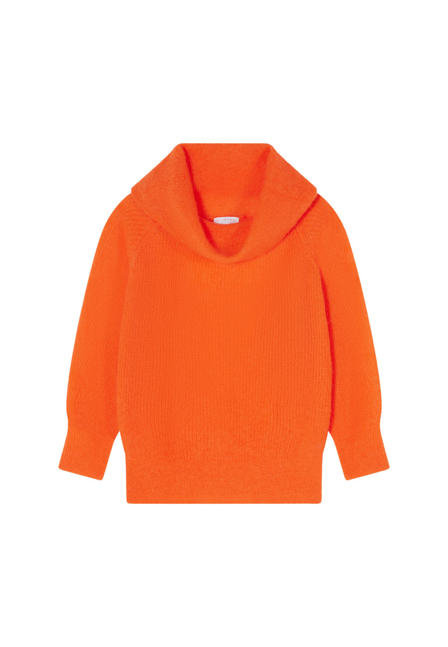 Mohair bardot sweater - Caelie