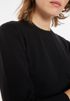 Pull col rond en laine mérinos - Asena 8210