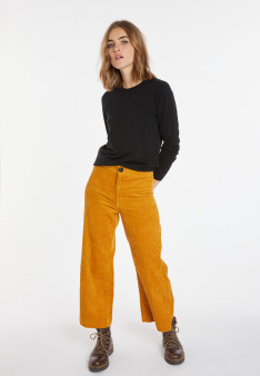 Pull col rond en laine mérinos - Asena 8210