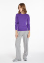 Merino wool round-neck sweater - Asena