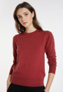 Merino wool round-neck sweater - Asena