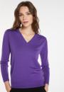 Merino wool V-neck sweater - Arya