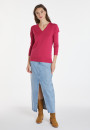 Merino wool V-neck sweater - Arya