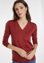 Merino wool V-neck sweater - Arya