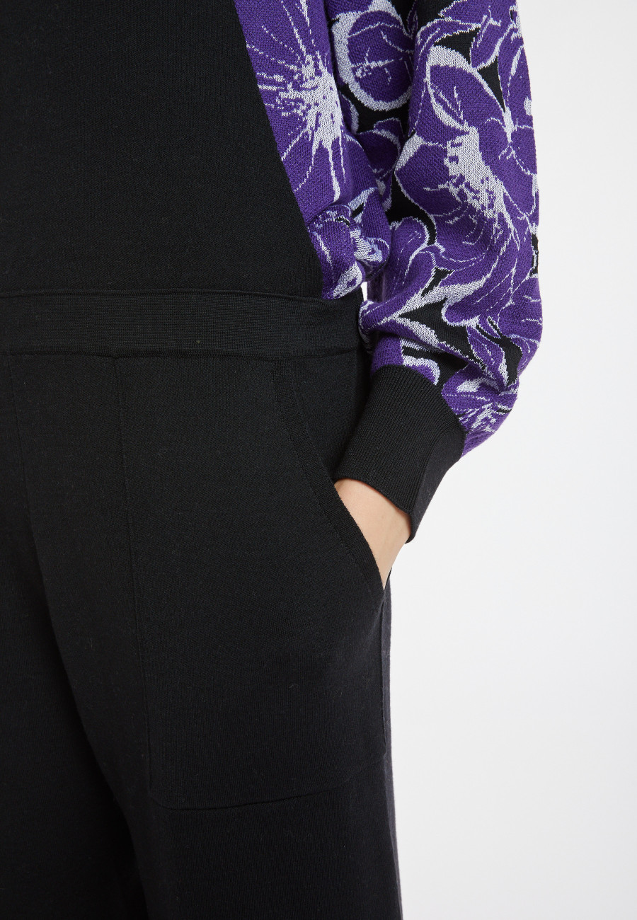 Merino wool dungarees - Corentine