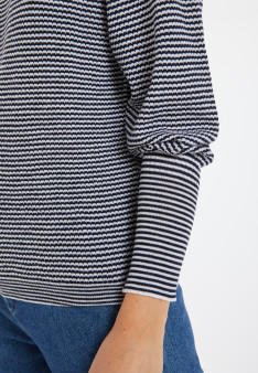 Merino wool striped sweater - Coco