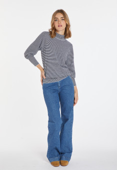 Merino wool striped sweater - Coco