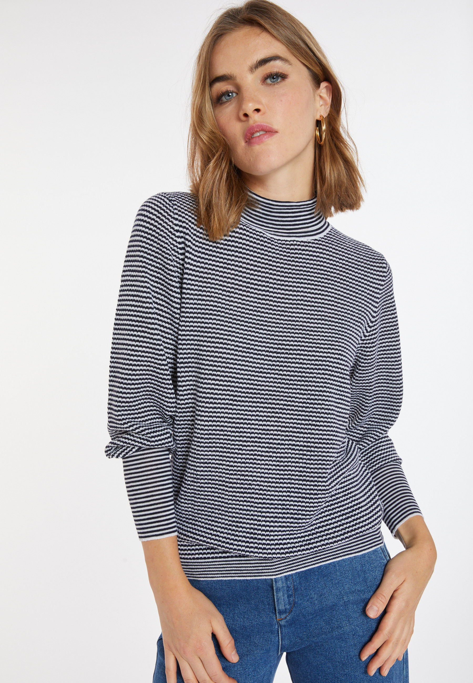 Merino wool striped sweater - Coco