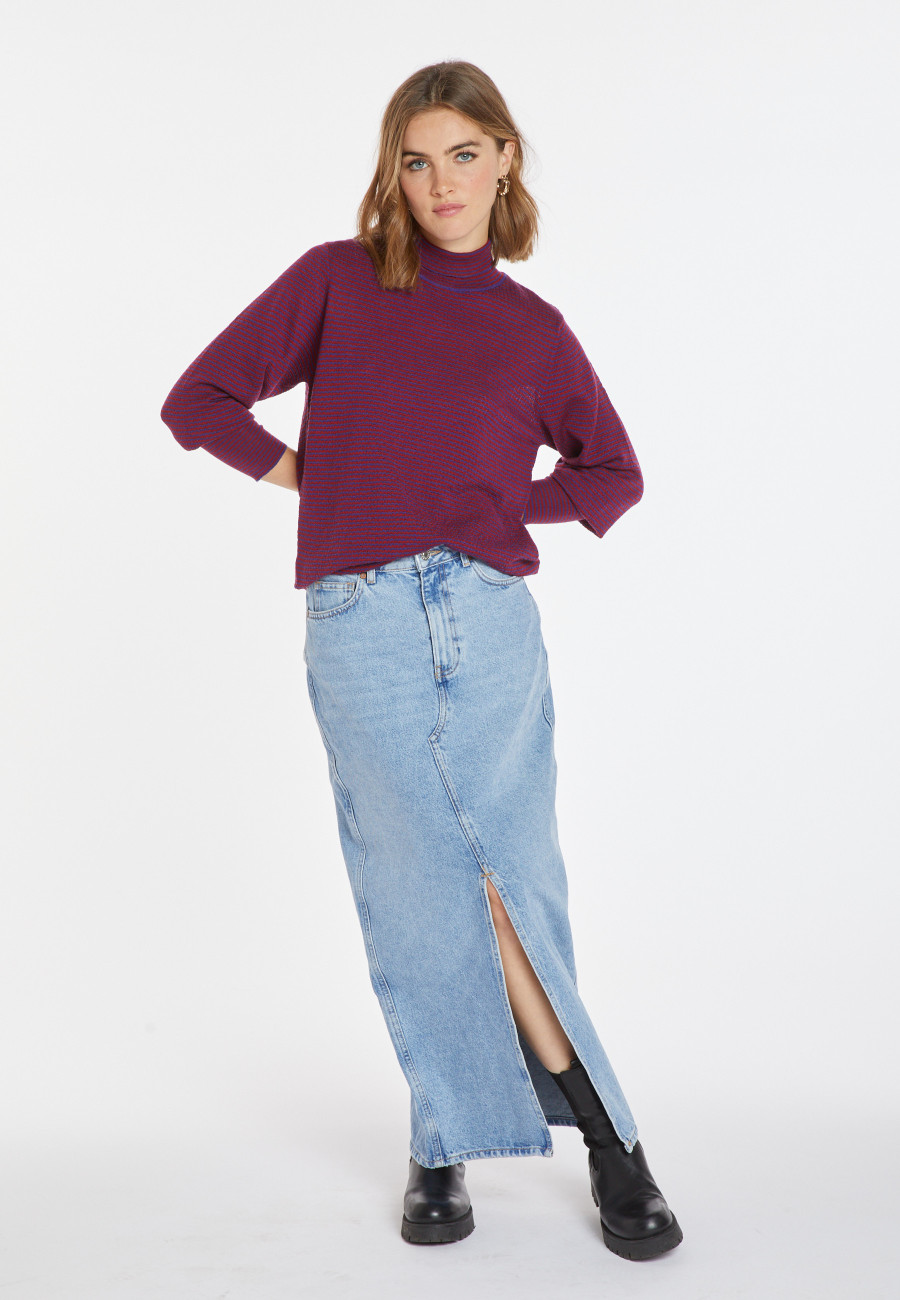 Merino wool striped sweater - Coco